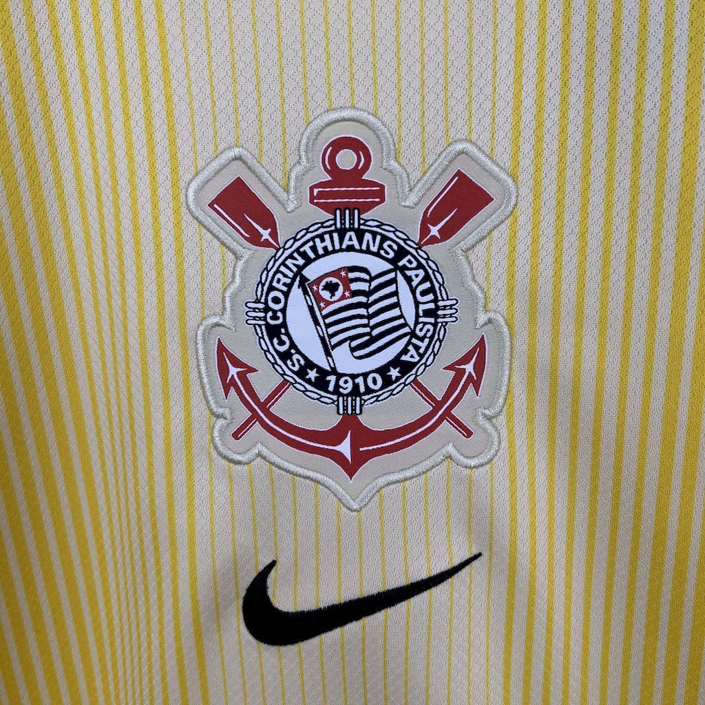 Corinthians 202526 Yellow goalkeeper Jersey