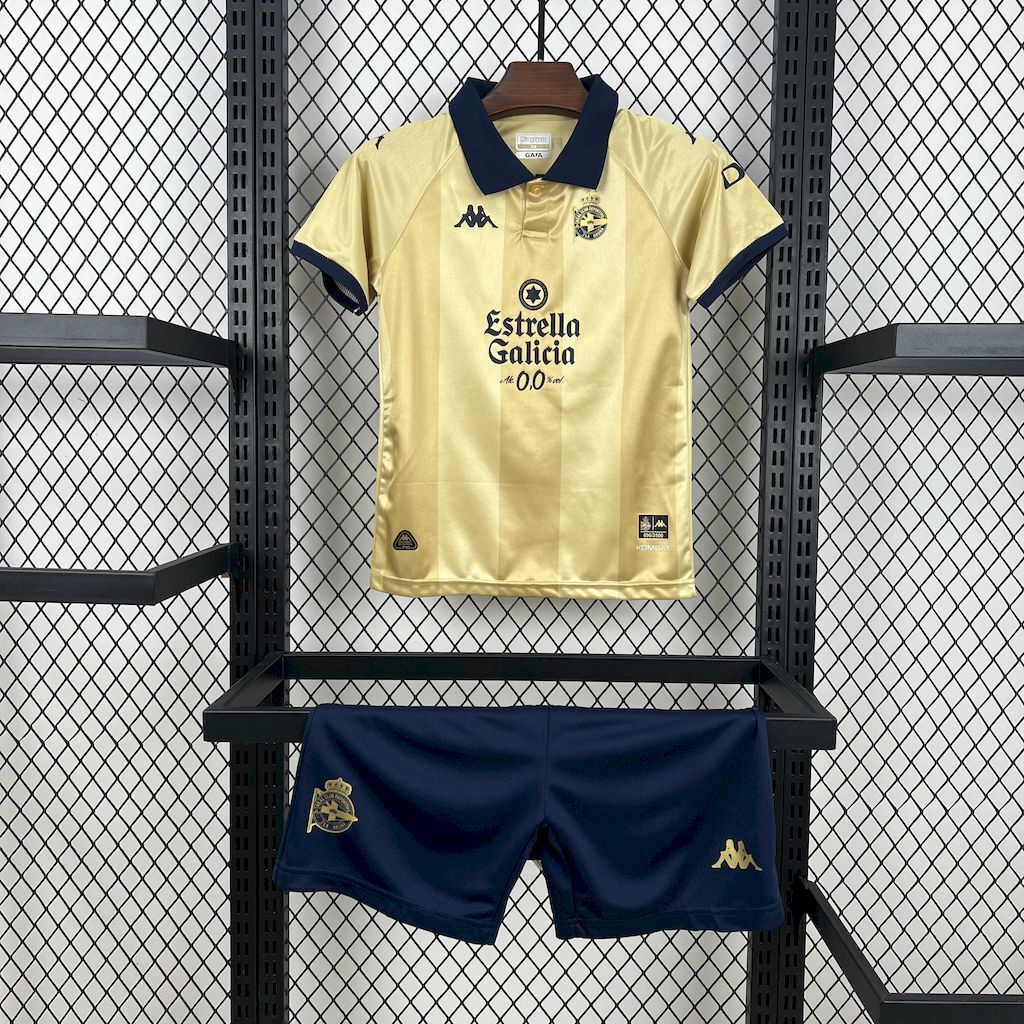 Deportivo de La Coruna 202526 25th Anniversary Edition Kids Kit
