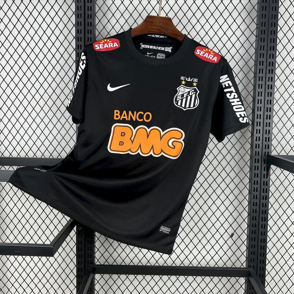 Santos 201112 Black Retro Jersey