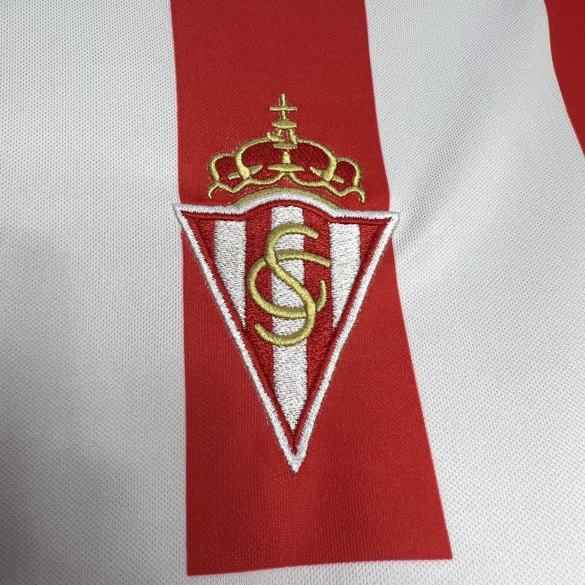 Sporting de Gijon 200102 Home Retro Jersey