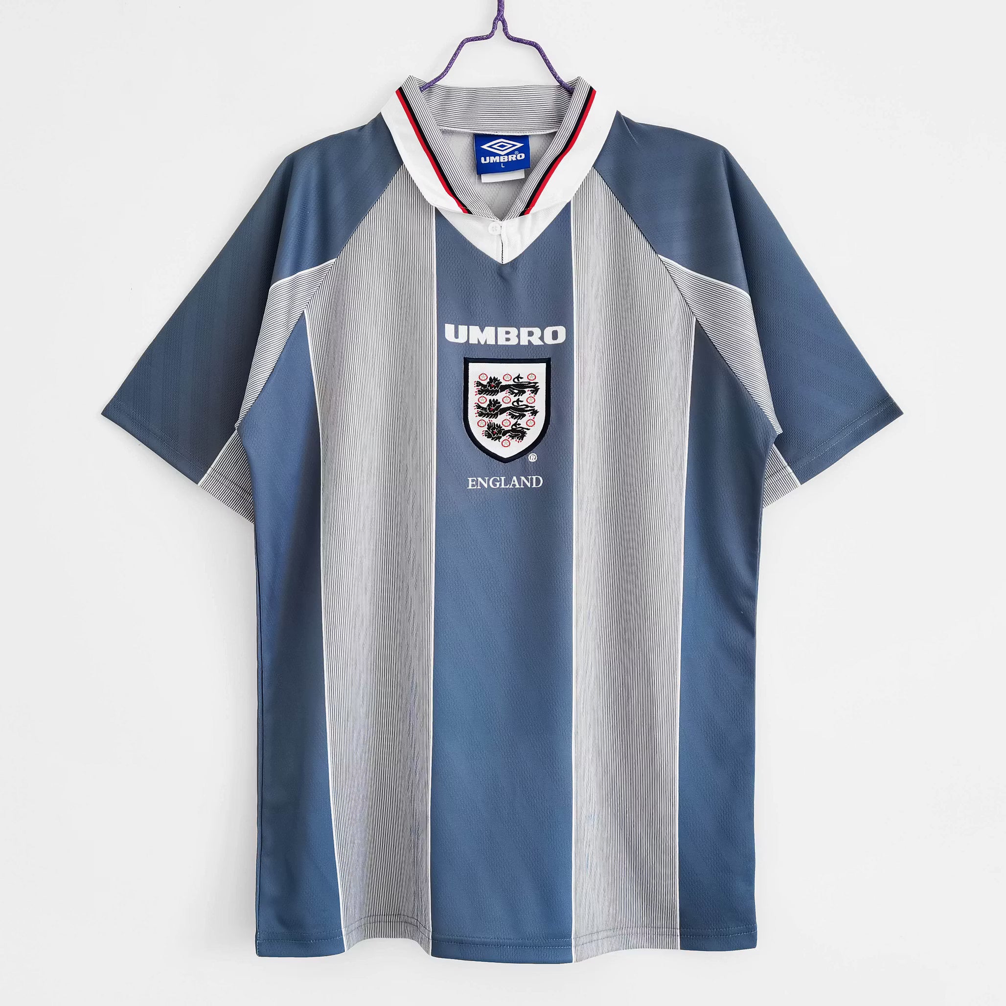 England 1990 World Cup Away Jersey - Fronte