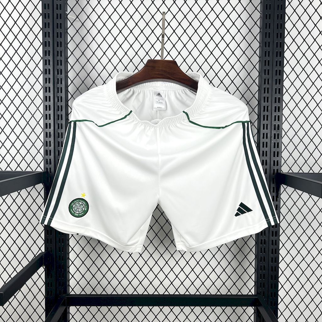 Celtic 202526 Home Shorts - Fronte