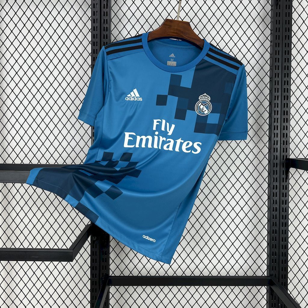 Real Madrid 201718 Third Retro Jersey