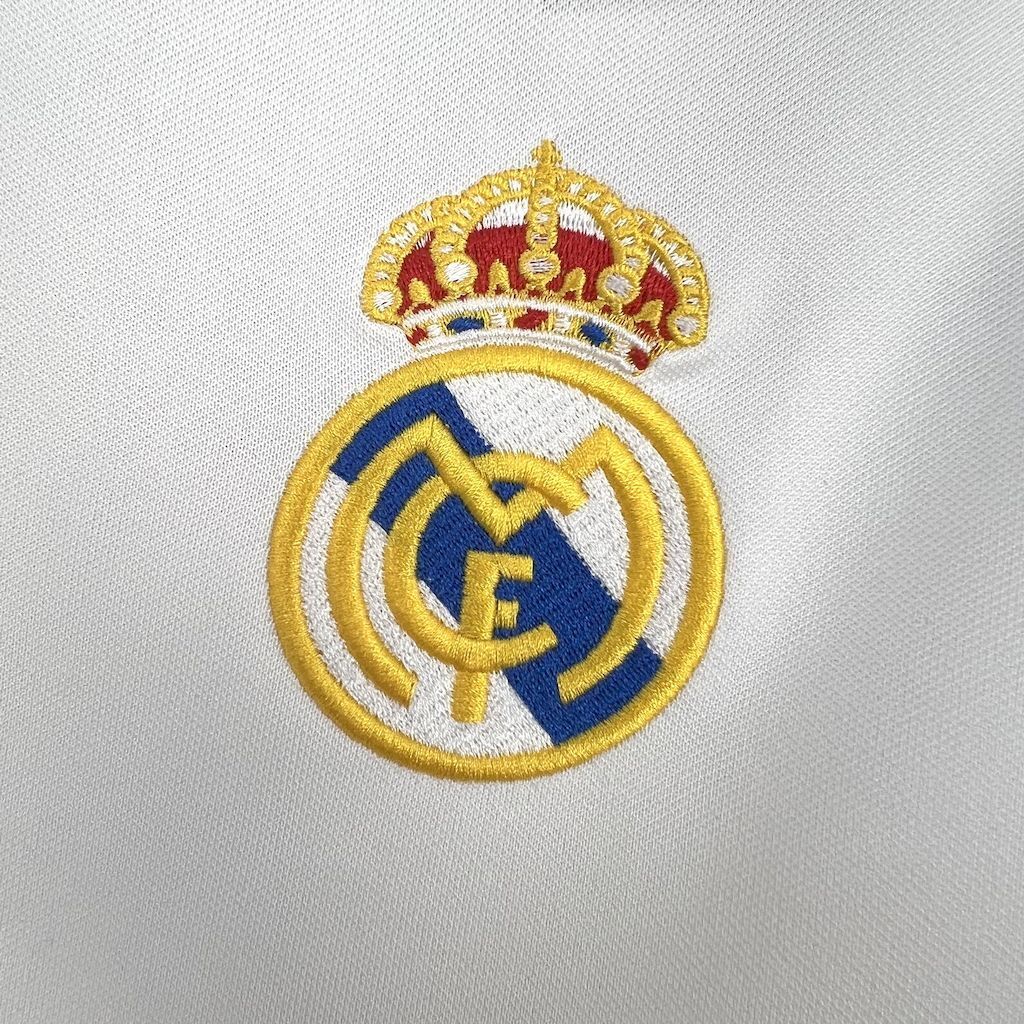 Real Madrid 200102 Home UCL Retro Jersey