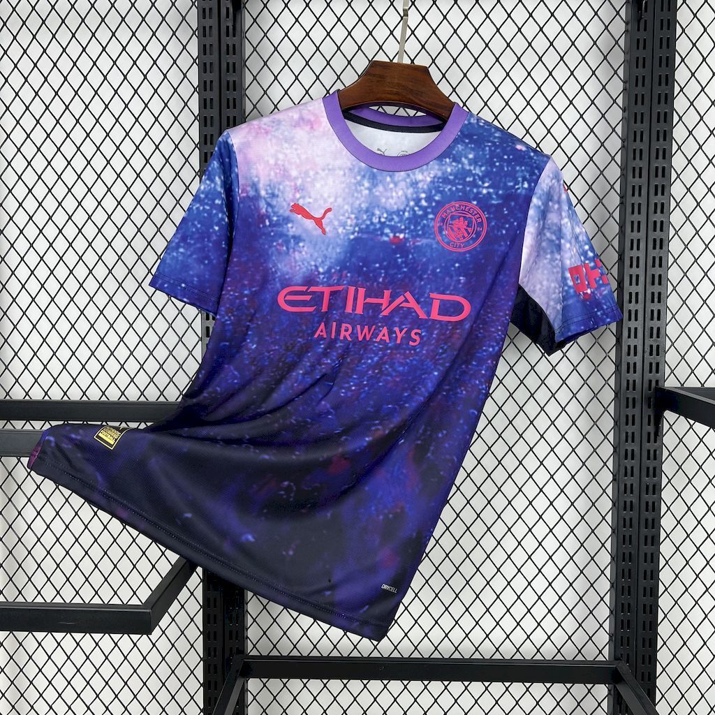 Manchester City 202526 Purple Concept Version Jersey