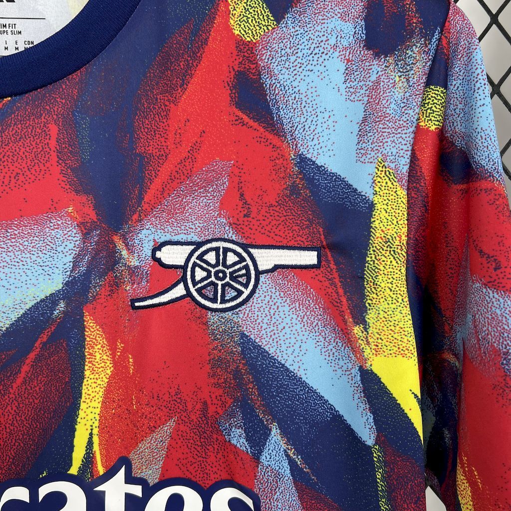 Arsenal 202526 Colorful Pre-match Training Jersey