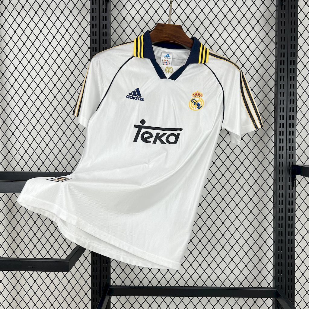 Real Madrid 199800 Home Retro Jersey