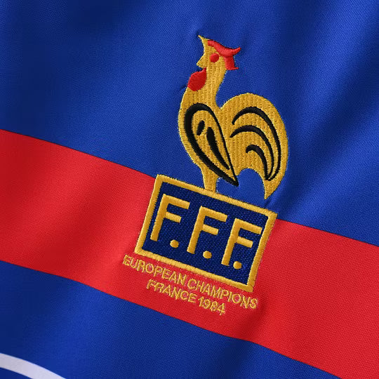 France 1984 Euro Cup Home Jersey - Retro