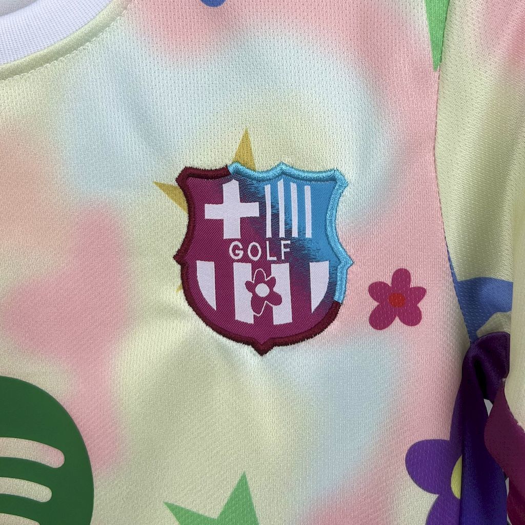 Barcelona 202526 Flower Special Edition Kids Kit