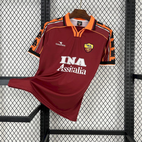 AS Roma 200405 Home Retro Jersey - Fronte