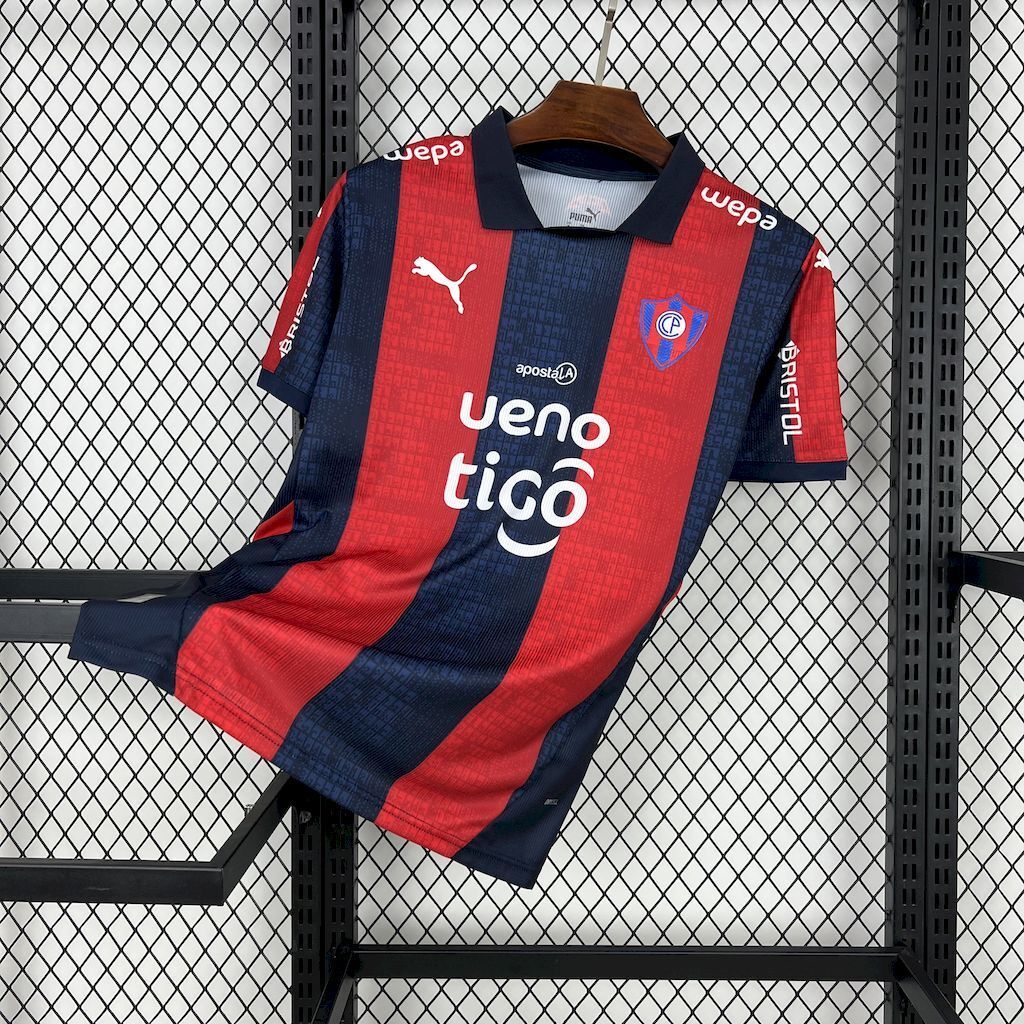Cerro Porteno 202526 Home Jersey - Fronte