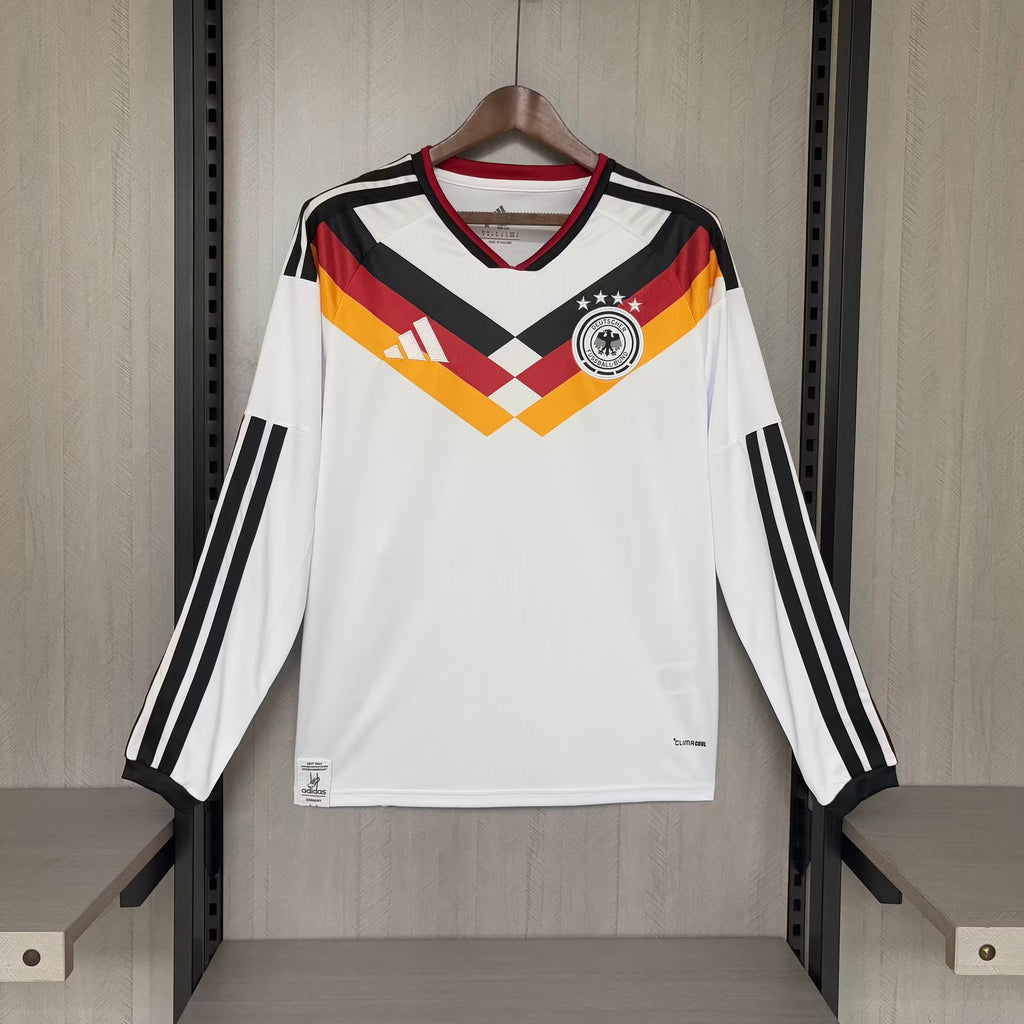 Germany 2026 World Cup Long Sleeve Home Jersey - Fronte