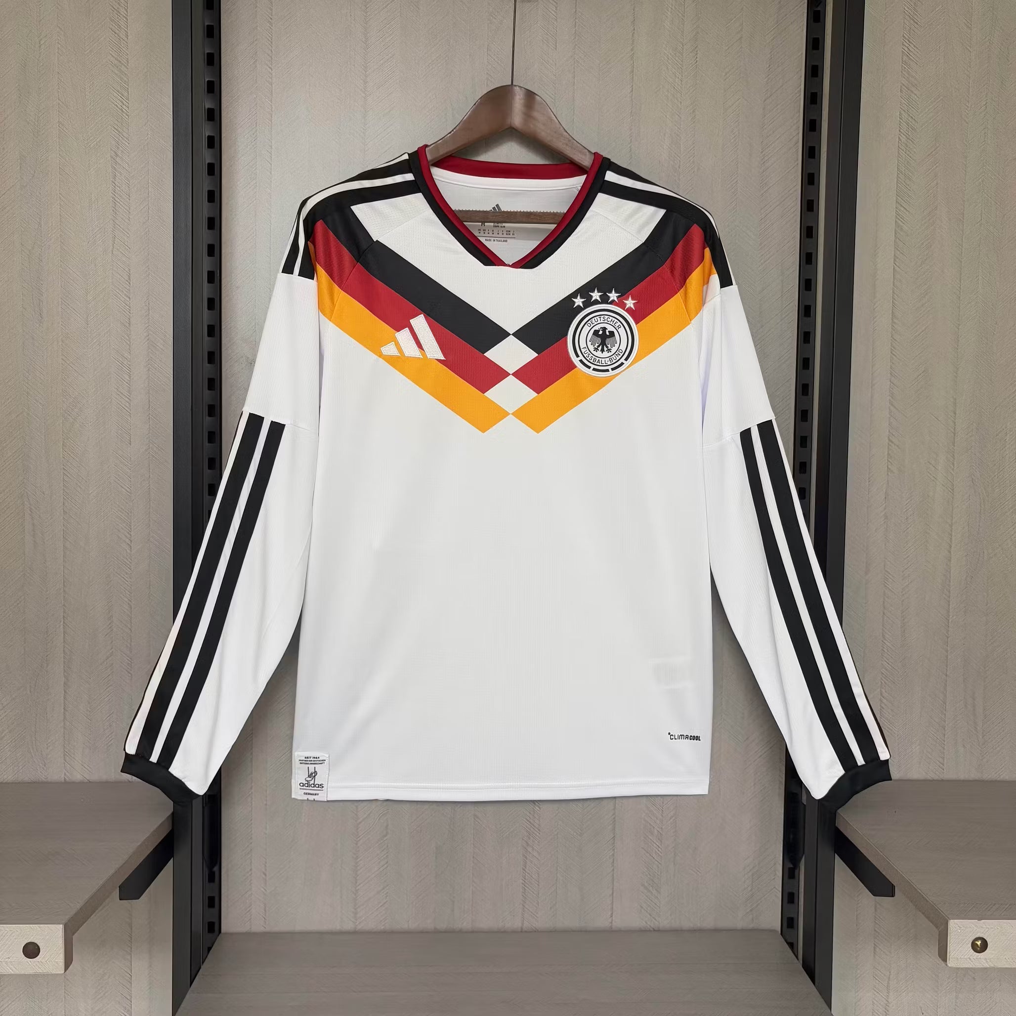 Germany 2026 World Cup Long Sleeve Home Jersey - Fronte