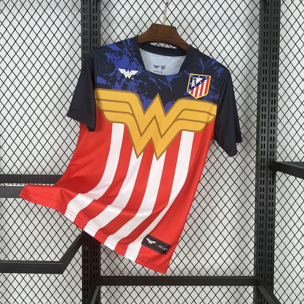 Atletico Madrid 202526 Fantasyt Wonder Woman Jersey