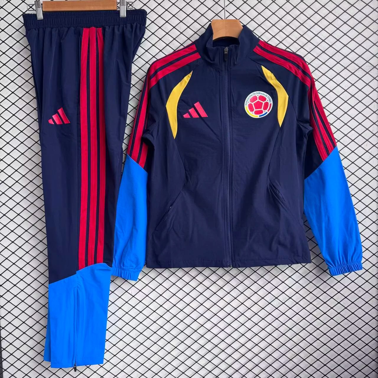 Giacca a Vento Colombia 2026 World Cup Royal Blue - Fronte