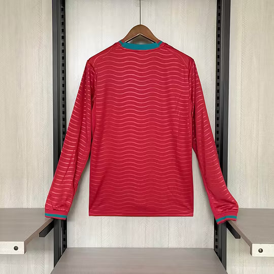 Portugal 2026 World Cup Long Sleeve Home Jersey - Dettaglio 1