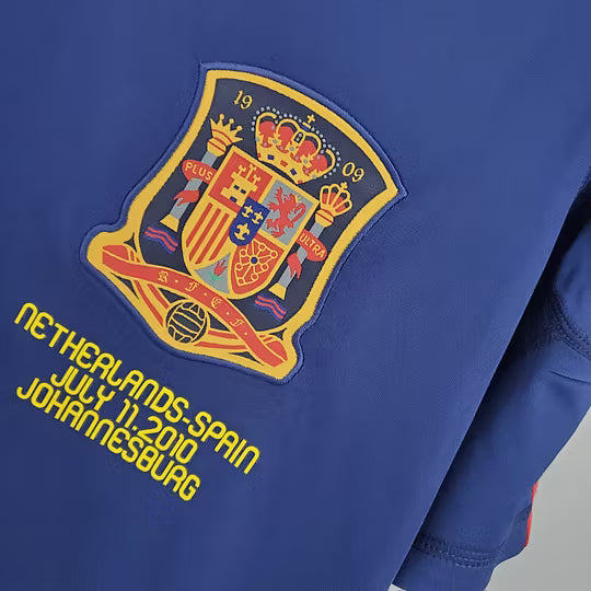 Spain 2010 World Cup Away Jersey - Retro