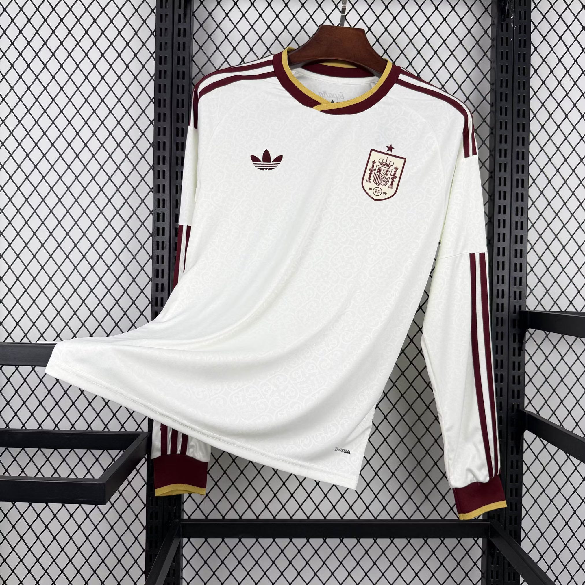 Spain 2026 World Cup Long Sleeve Away Jersey - Fronte
