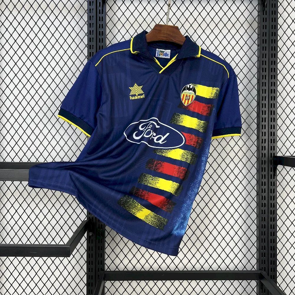 Valencia CF 199697 Away Retro Jersey
