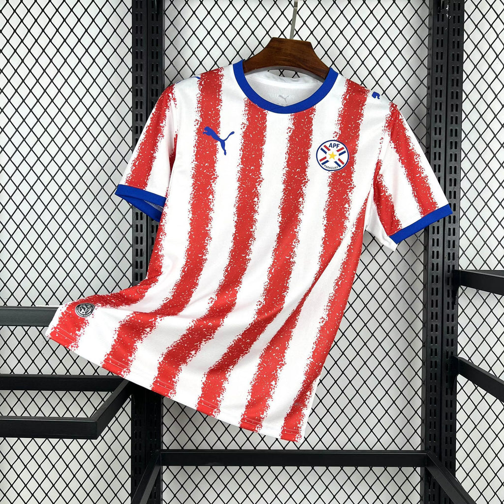 Paraguay 2026 World Cup Jersey - Fronte