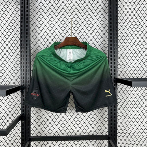 AC Milan 202526 Co-Branded Edition Dark Green Shorts - Fronte