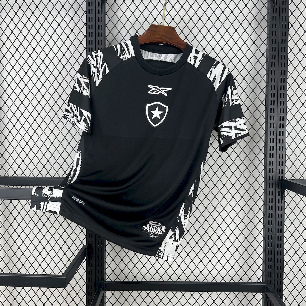 Botafogo 202526 Black pre-match training suit Jersey