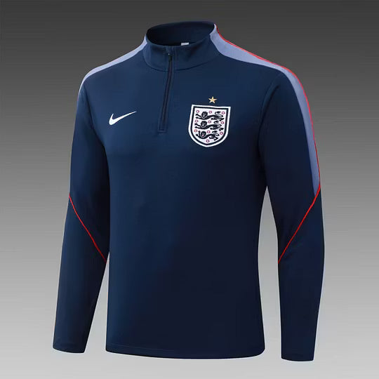 Tuta Zip England 2026 World Cup Royal Blue - Retro