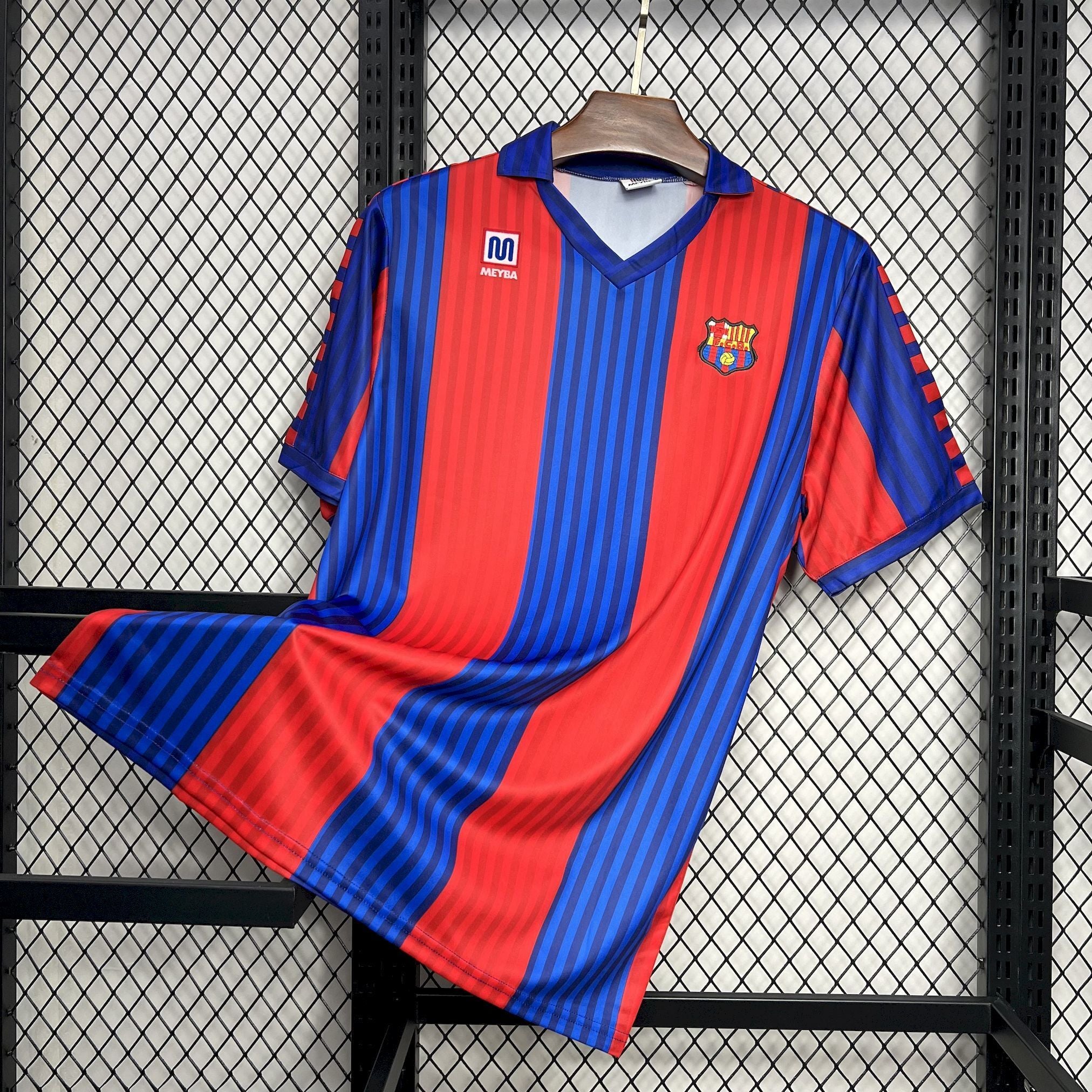 Barcelona 199192 Home Retro Jersey