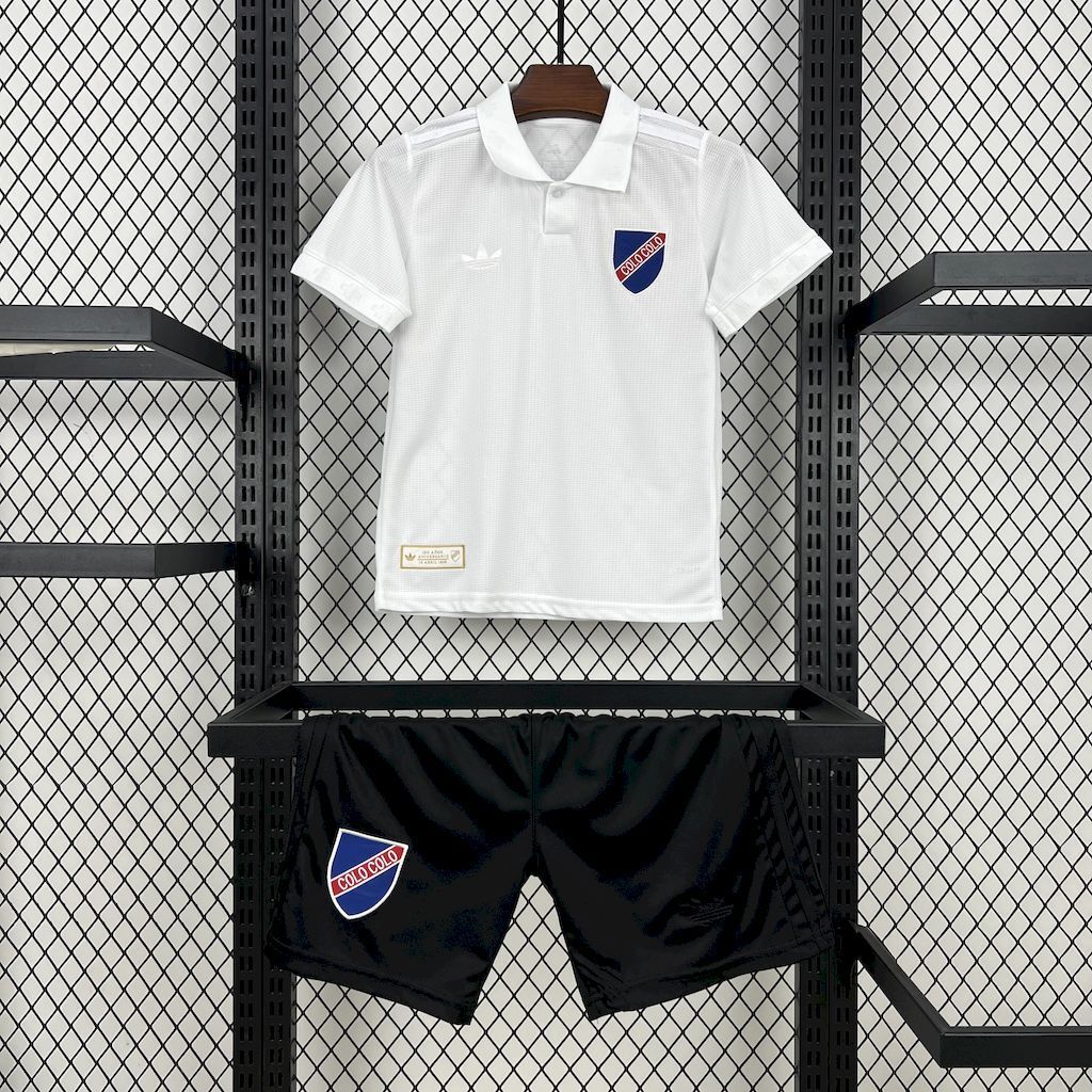 Colo Colo 202526 Anniversary Black Kids Kit