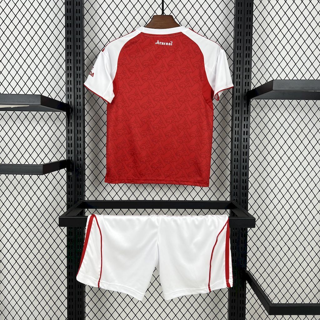 Arsenal 202526 Home Kids Kit