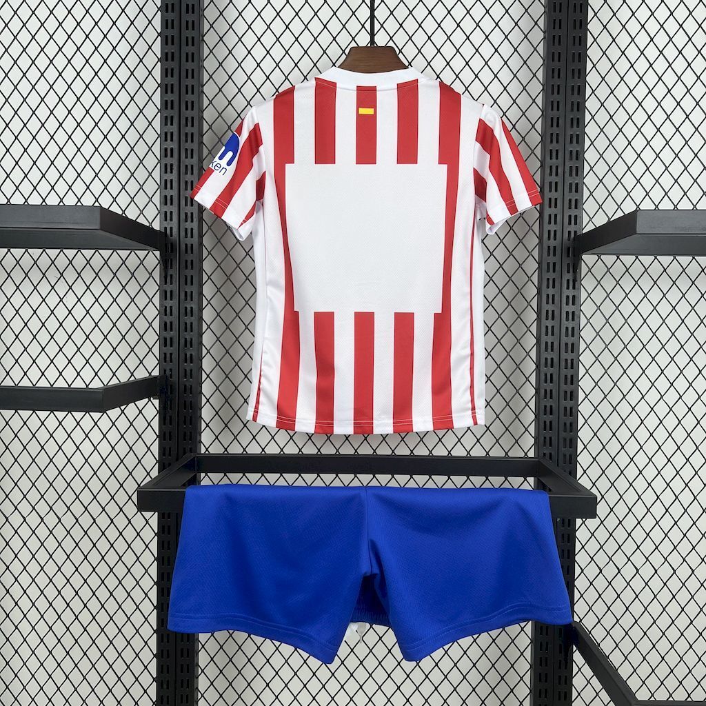 Atletico Madrid 202526 Home Kids Kit
