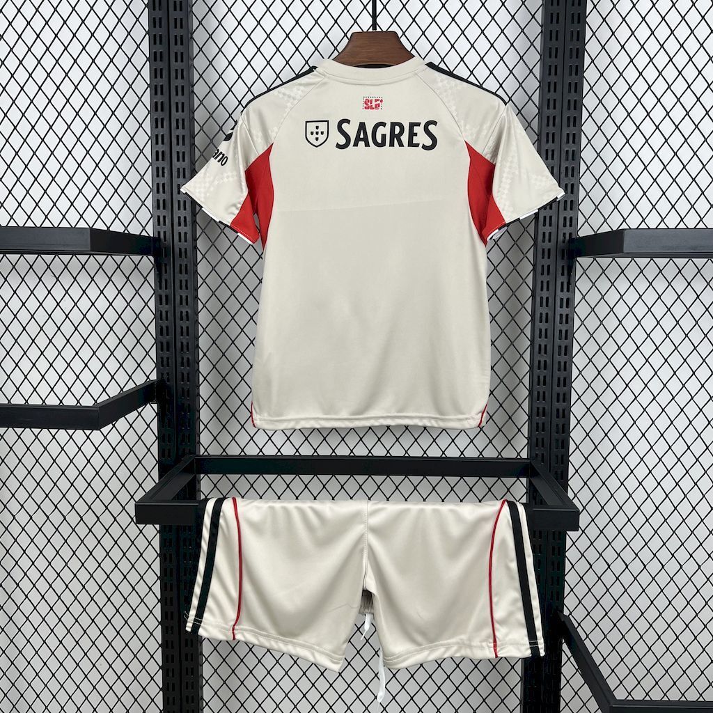 Benfica 202526 Away Kids Kit