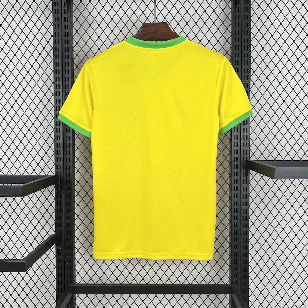 Brazil 202526 Jordan Yellow Special Edition Jersey