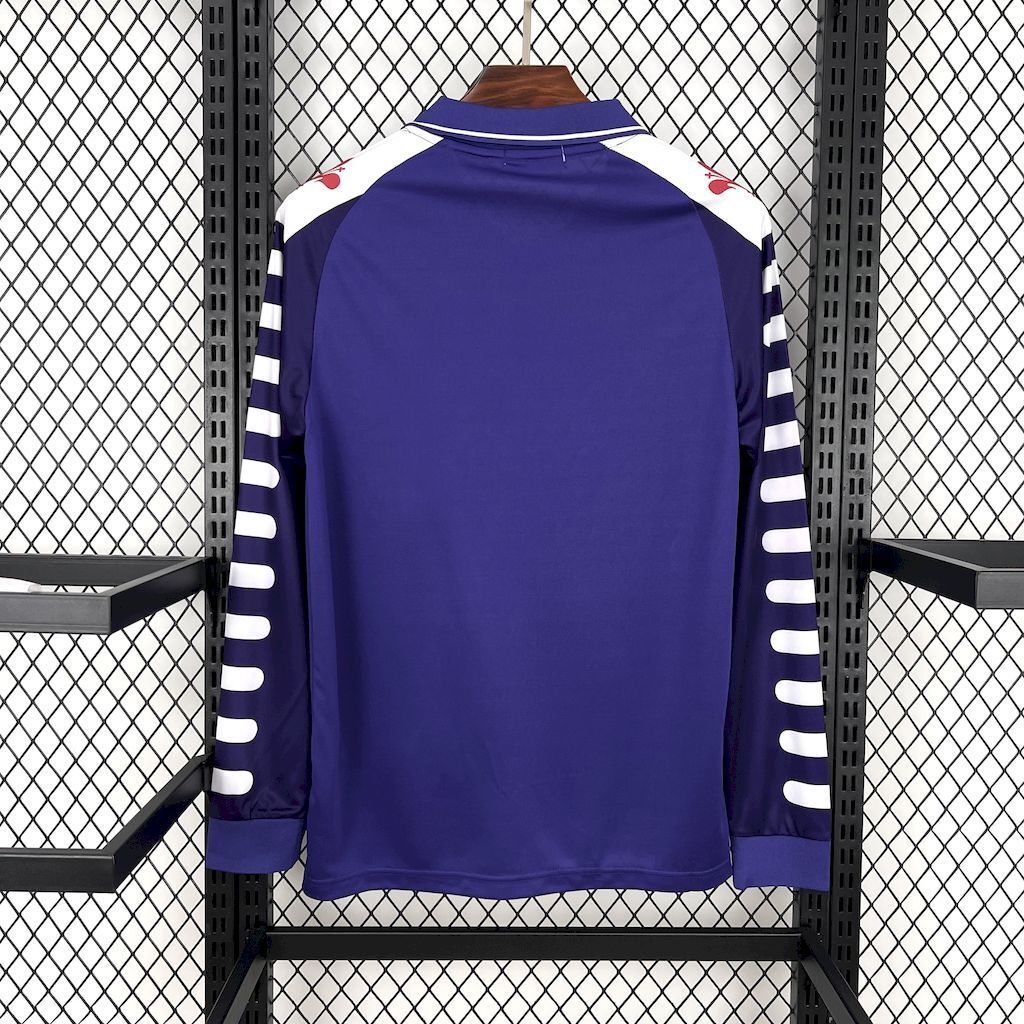 Fiorentina 199899 Home Long Sleeves Retro Jersey