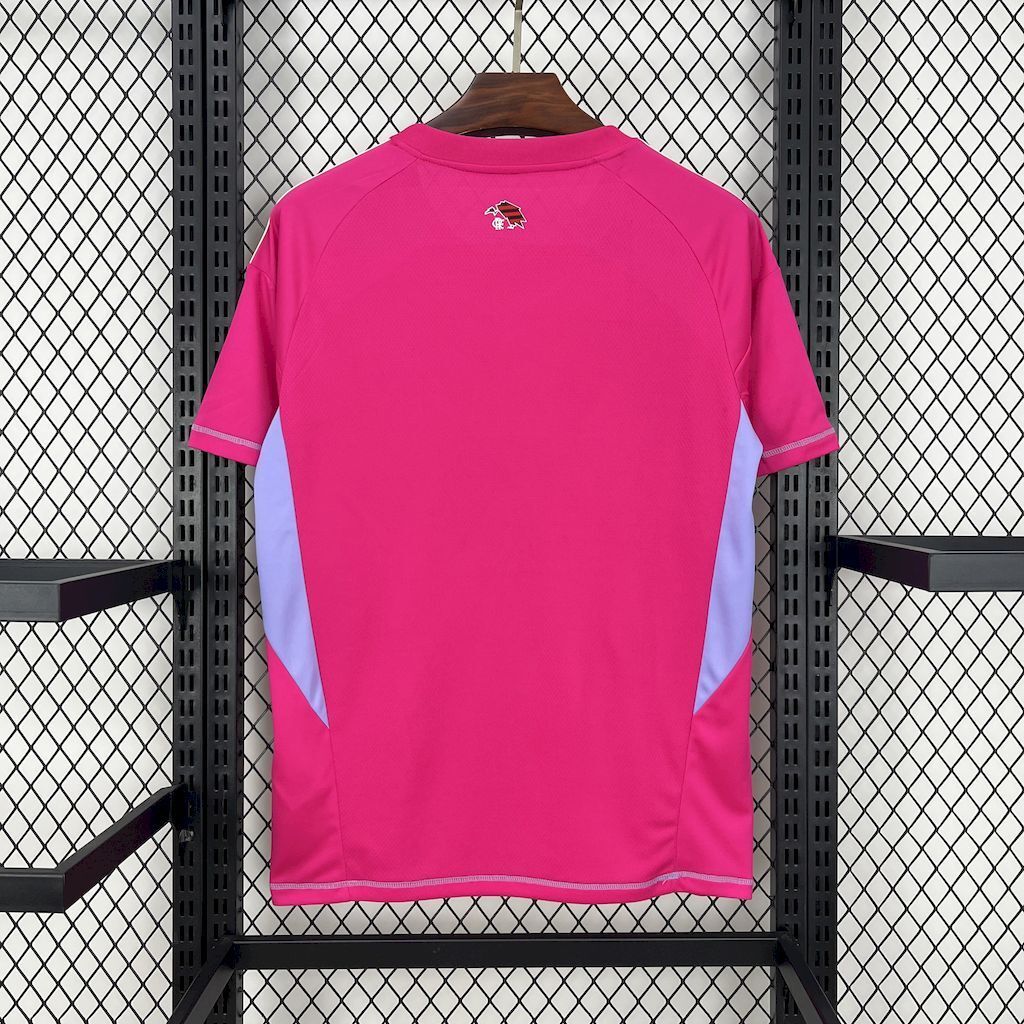 Flamengo 202526 Pink goalkeeper uniform Jersey