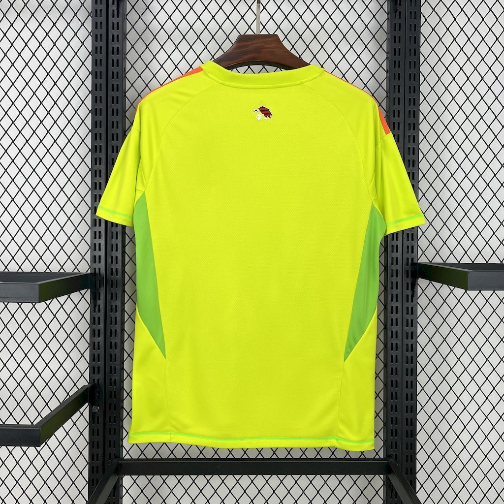 Flamengo 202526 Yellow goalkeeper uniform Jersey