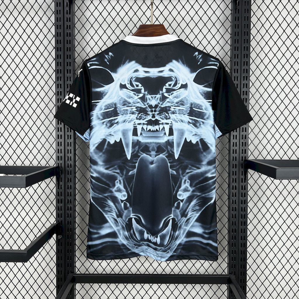 Manchester City 202526 Black and Blue Concept Version Jersey