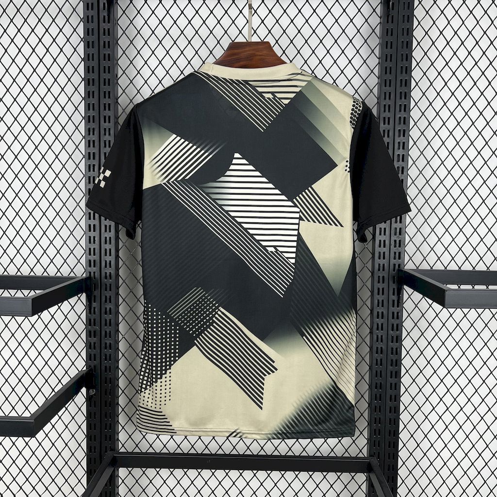 Manchester City 202526 Black and Yellow Concept Version Jersey