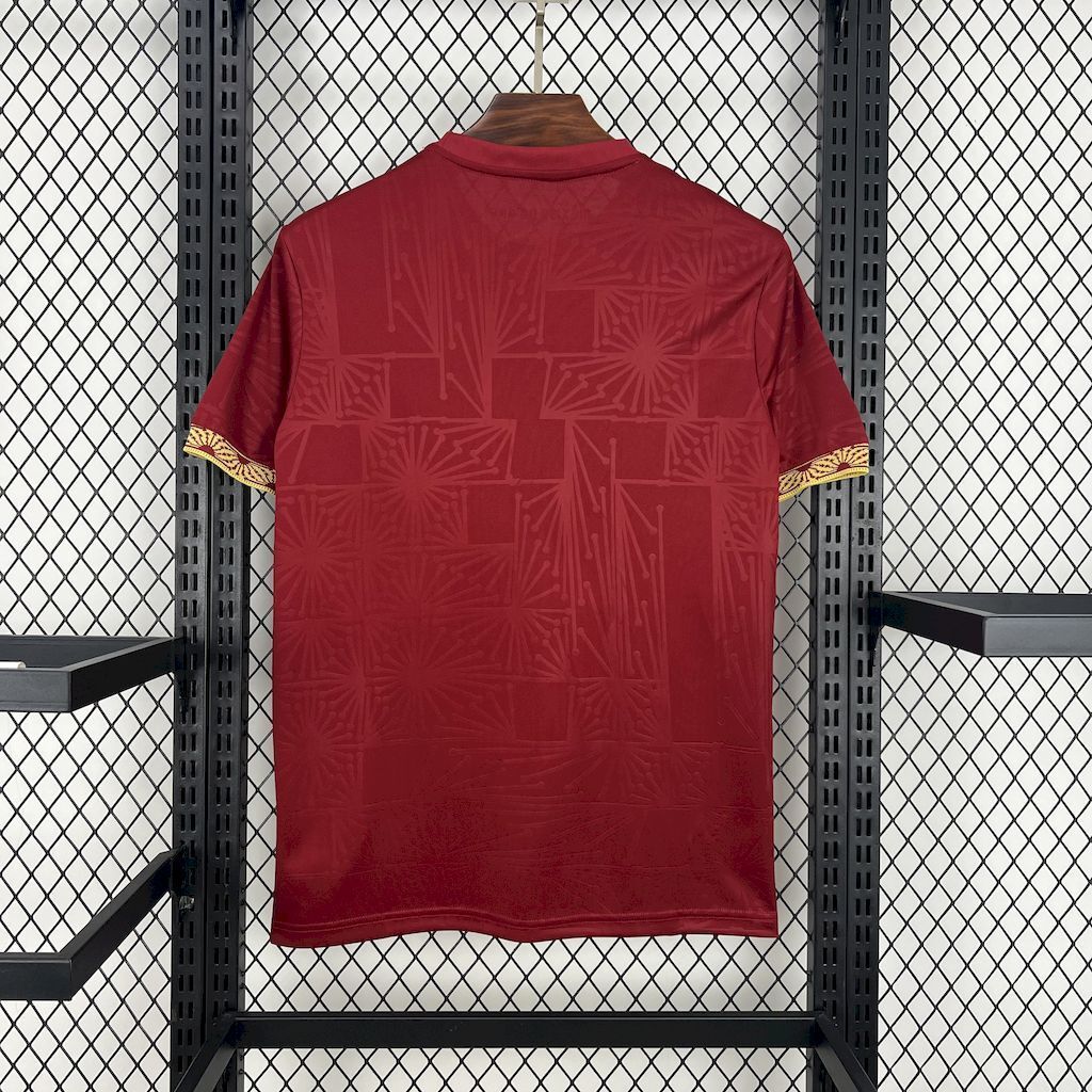 Mexico 202526 Gold Red Jersey