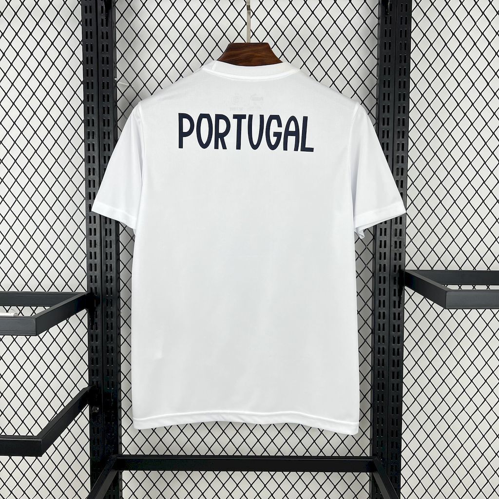 Portugal 202526 Casuals Tee White Jersey