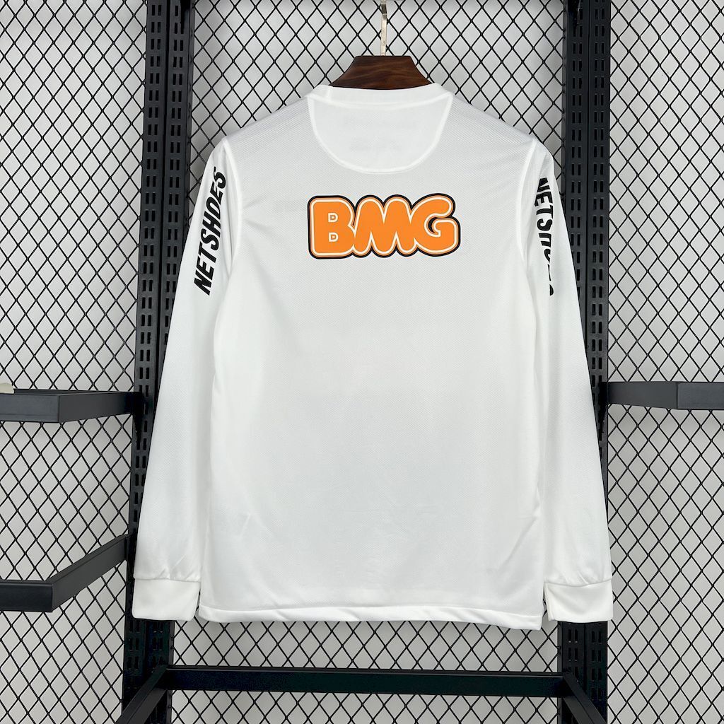 Santos 201112 Home Long Sleeves Retro Jersey