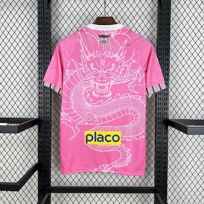 Santos 202526 Pink Dragon Special Edition Jersey - Dettaglio 1