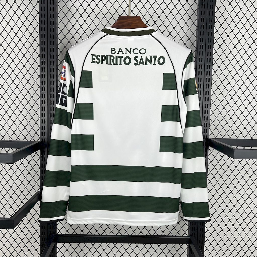 Sporting CP 200103 Home Long Sleeves Retro Jersey