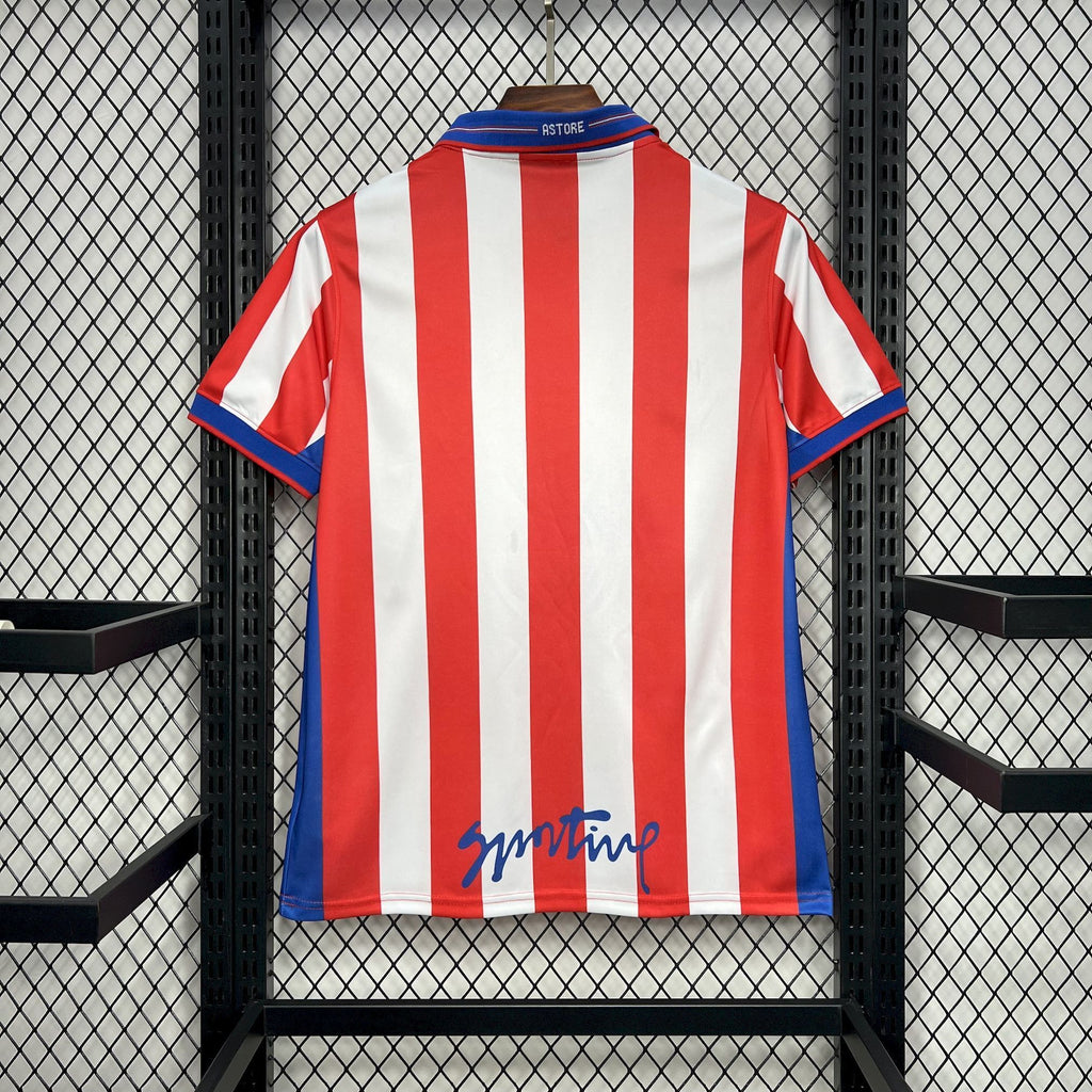 Sporting de Gijon 200102 Home Retro Jersey