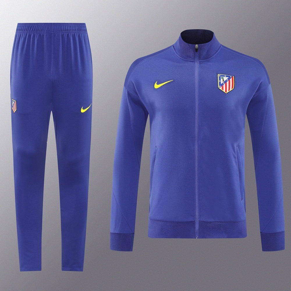 Tuta Zip Atletico Madrid Blu