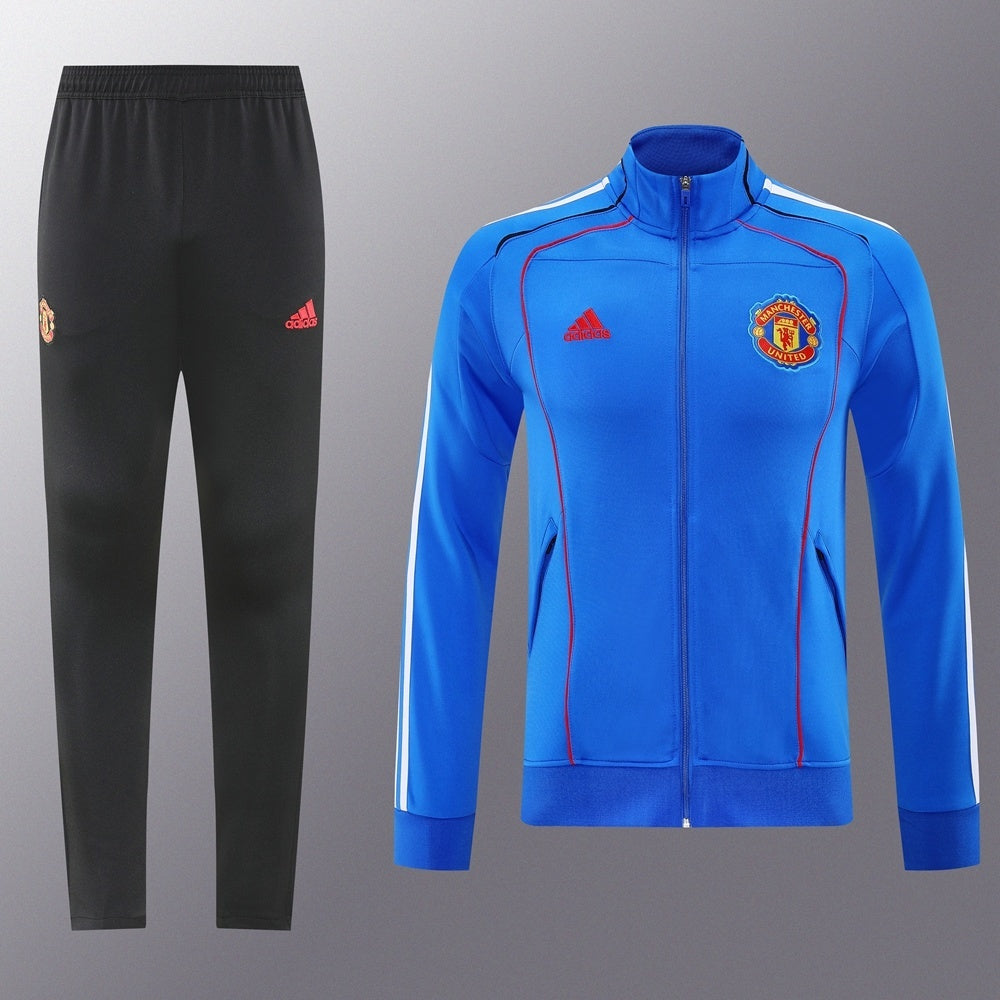 Tuta Zip Manchester United Blu