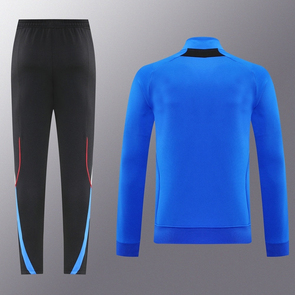 Tuta Zip Manchester United Blu