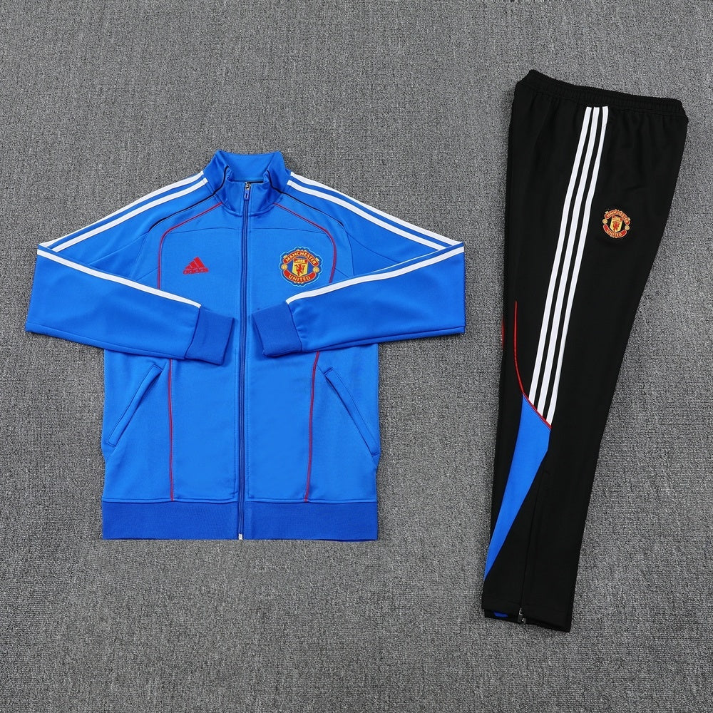Tuta Zip Manchester United Blu