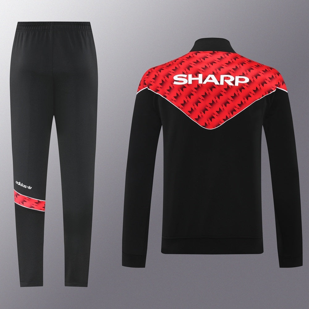 Tuta Zip Manchester United Red