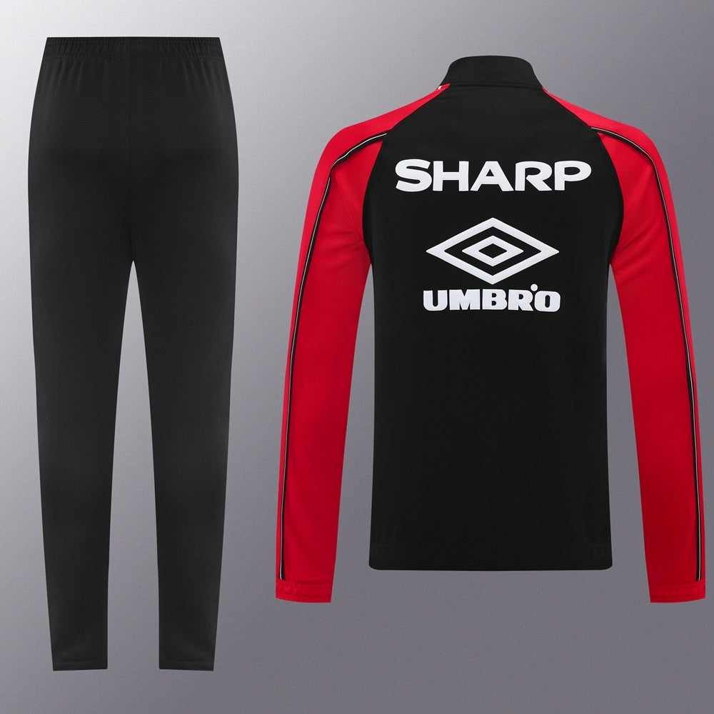 Tuta Zip Manchester United Retro Red Umbro